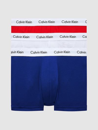 Calvin Klein Underwear HU729729 | Calvin Klein Cotton Stretch Low Rise Férfi Alsónadrág Piros / Fehé